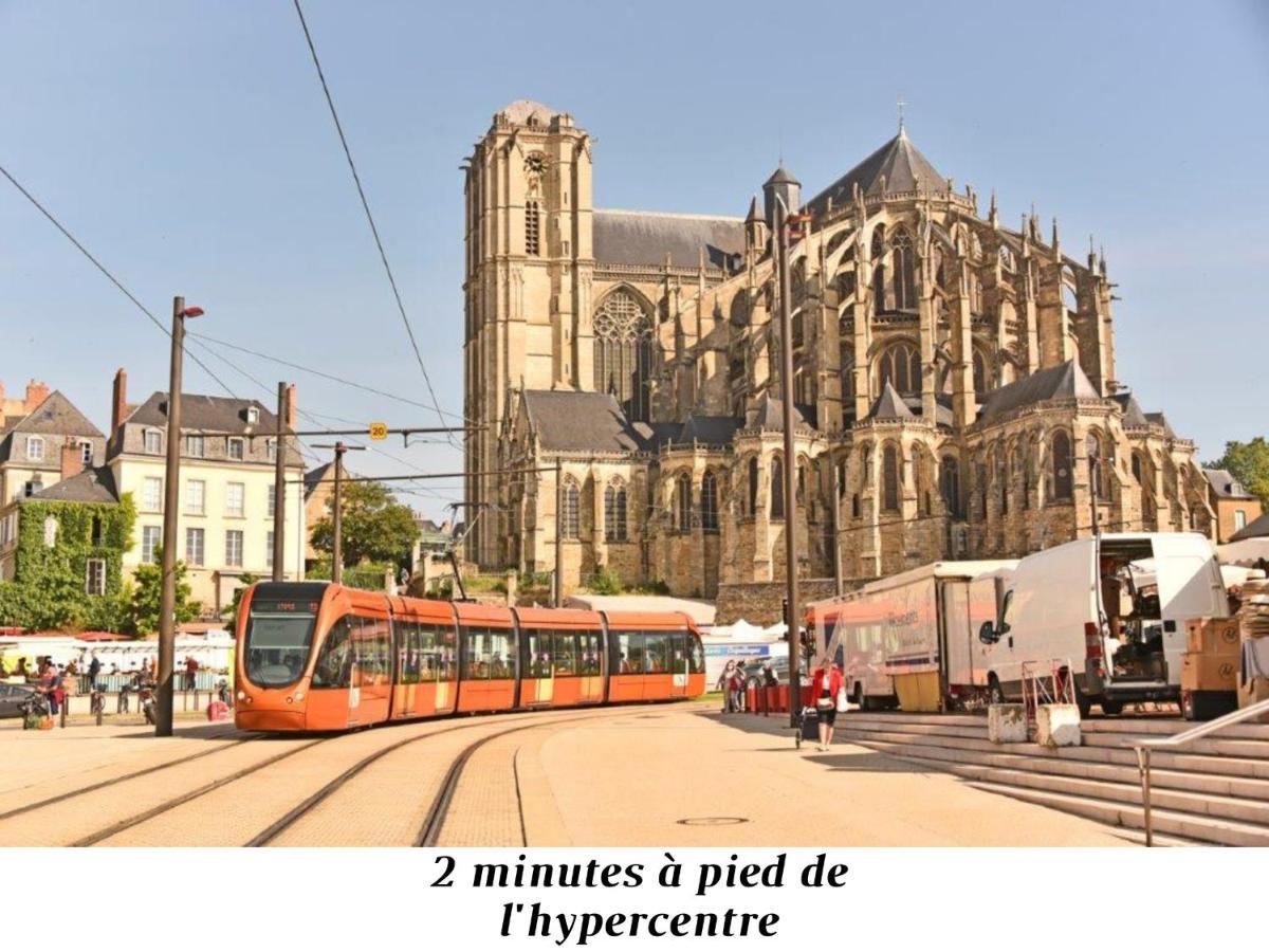 Le Myanmar - Hyper Centre - Parking - 4P Lejlighed Le Mans Eksteriør billede